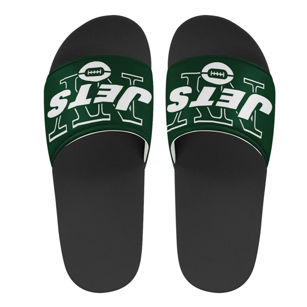 Youth New York Jets Flip Flops 001